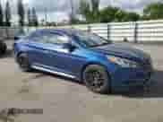 2016 Hyundai Sonata Sport with VIN 5NPE34AF7GH346406, listed as a Copart auction lot 90346735 with 83,777 mi miles and Salvage title. Bid and sale history available at DreamBid. Image 4.