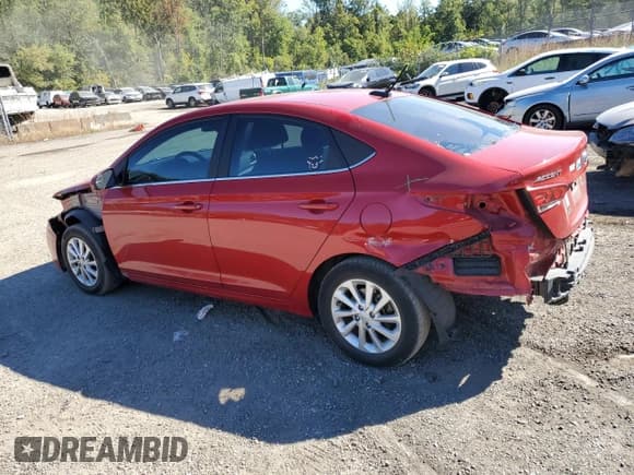✅ 2022 Hyundai Accent SEL • VIN: 3KPC24A62NE156797 • Лот: 74860124. Опубликован ранее на Copart с пробегом 30 234 миль. Бесплатный доступ к архиву аукционных продаж из США и подробный отчёт об истории автомобиля на DreamBid. Изображение 2.