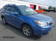 ✅ 2015 Subaru Forester Touring • VIN: JF2SJAWC8FH597570 • Lot: 43185804. Listed on IAAI with 116,334 mi. Free auction sales archive from the USA and detailed vehicle history report at DreamBid. Image 1.