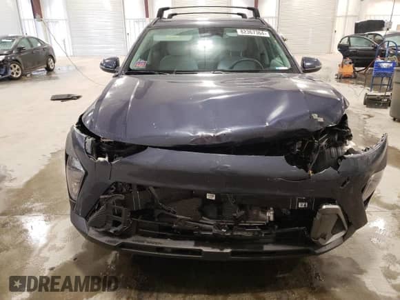 2024 Hyundai Kona SEL with VIN KM8HC3ABXRU051597, listed as a Copart auction lot 82367364 with 7,956 mi miles and Salvage title. Bid and sale history available at DreamBid. Image 5.