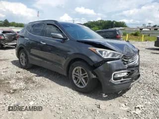 ✅ 2018 Hyundai Santa Fe 2.4L • VIN: 5XYZU3LB3JG507173 • Лот: 57380424. Опубликован ранее на Copart с пробегом 94 036 миль. Бесплатный доступ к архиву аукционных продаж из США и подробный отчёт об истории автомобиля на DreamBid. Изображение 4.