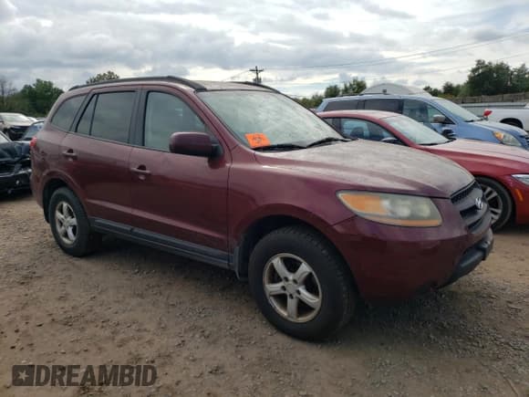 ✅ 2008 Hyundai Santa Fe GLS • VIN: 5NMSG73D38H154113 • Lot: 73528064. Listed on Copart with 296,793 mi. Free auction sales archive from the USA and detailed vehicle history report at DreamBid. Image 4.