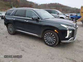 ✅ 2023 Hyundai Palisade Calligraphy • VIN: KM8R7DGE4PU506036 • Лот: 79030814. Опубликован ранее на Copart с пробегом 50 966 миль. Бесплатный доступ к архиву аукционных продаж из США и подробный отчёт об истории автомобиля на DreamBid. Изображение 4.