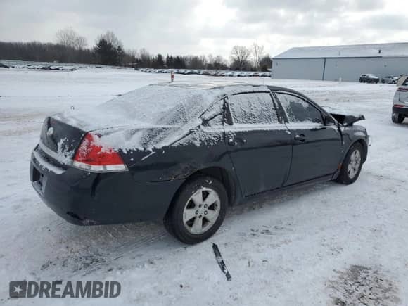 2009 Chevrolet Impala LT with VIN 2G1WT57K291190206, listed as a Copart auction lot 45696955 with 271,412 mi miles and Salvage title. Bid and sale history available at DreamBid. Image 3.