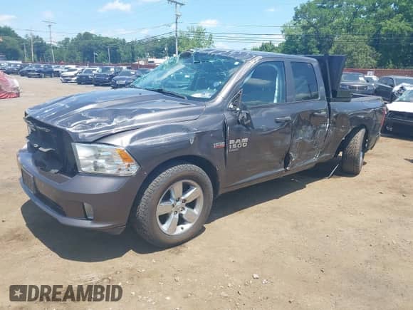 2019 Ram 1500 Tradesman with VIN 1C6RR7FT7KS541259, listed as a IAAI auction lot 42593901 with 90,476 mi miles and . Bid and sale history available at DreamBid. Image 19.