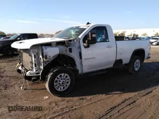 2022 Chevrolet Silverado 2500HD LT с VIN 1GC0WNE75NF136761, выставлен на аукционе Copart как лот 77134094 с пробегом 170 157 миль миль и Списание • Salvage title. История ставок и продаж доступна на DreamBid. Изображение 1.