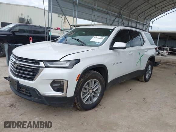 ✅ 2022 Chevrolet Traverse LT Cloth • VIN: 1GNERGKWXNJ136165 • Lot: 42831609. Listed on IAAI with 95,319 mi. Free auction sales archive from the USA and detailed vehicle history report at DreamBid. Image 16.