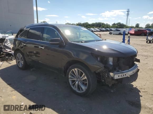 ✅ 2017 Acura MDX Technology • VIN: 5FRYD4H58HB014299 • Lot: 60636115. Listed on Copart with 117,514 mi. Free auction sales archive from the USA and detailed vehicle history report at DreamBid. Image 4.