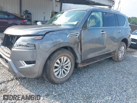 ✅ 2024 Nissan Armada SV • VIN: JN8AY2AC8R9195618 • Лот: 42691383. Опубликован ранее на IAAI с пробегом Не указан. Бесплатный доступ к архиву аукционных продаж из США и подробный отчёт об истории автомобиля на DreamBid. Изображение 2.