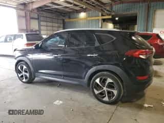 2016 Hyundai Tucson Sport z VIN KM8J33A24GU129239, wystawiony jako Copart lot #68164685 z przebiegiem 143 836 mil mil oraz Szkoda całkowita • Salvage title. Historia ofert i sprzedaży dostępna na DreamBid. Obrazek 2.