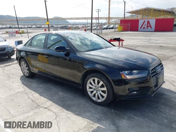 ✅ 2014 Audi A4 Premium • VIN: WAUAFAFL2EN023040 • Lot: 43686600. Wystawiony na IAAI z przebiegiem 148 763 mil. Bezpłatny archiwum sprzedaży aukcyjnych z USA i szczegółowy raport historii pojazdu na DreamBid. Zdjęcie 1.