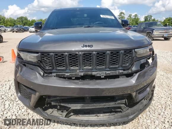2022 Jeep Grand Cherokee Altitude с VIN 1C4RJGAG3N8630631, выставлен на аукционе Copart как лот 67811105 с пробегом 23 655 миль миль и Списание • Salvage title. История ставок и продаж доступна на DreamBid. Изображение 5.