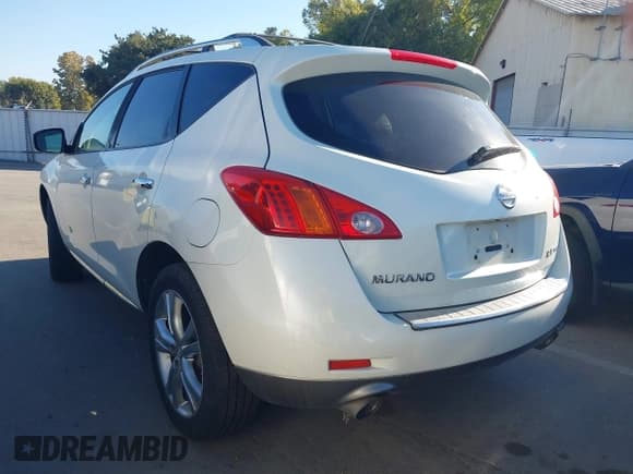 ✅ 2010 Nissan Murano SL • VIN: JN8AZ1MW7AW137311 • Lot: 43599011. Wystawiony na IAAI z przebiegiem 160 117 mil. Bezpłatny archiwum sprzedaży aukcyjnych z USA i szczegółowy raport historii pojazdu na DreamBid. Zdjęcie 3.