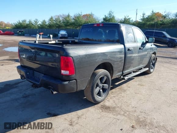 ✅ 2017 Ram 1500 Express • VIN: 1C6RR7FT9HS530658 • Lot: 43681670. Listed on IAAI with 71,404 mi. Free auction sales archive from the USA and detailed vehicle history report at DreamBid. Image 4.
