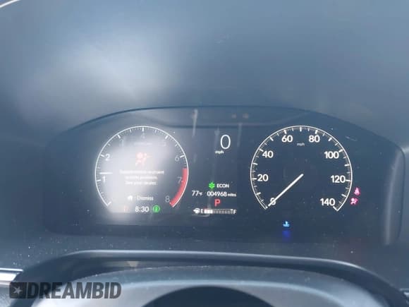 ✅ 2025 Honda CR-V LX • VIN: 7FARS3H28SE002967 • Lot: 42213245. Listed on IAAI with 4,968 mi. Free auction sales archive from the USA and detailed vehicle history report at DreamBid. Image 7.