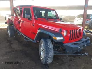 ✅ 2020 Jeep Gladiator Sport S • VIN: 1C6JJTAG4LL129075 • Лот: 43599863. Опубликован ранее на IAAI с пробегом 57 105 миль. Бесплатный доступ к архиву аукционных продаж из США и подробный отчёт об истории автомобиля на DreamBid. Изображение 1.
