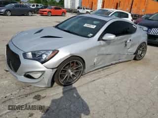 2016 Hyundai Genesis Coupe Ultimate z VIN KMHHU6KJ1GU133509, wystawiony jako Copart lot #55668474 z przebiegiem 63 854 mil mil oraz Szkoda całkowita • Salvage title. Historia ofert i sprzedaży dostępna na DreamBid. Obrazek 1.