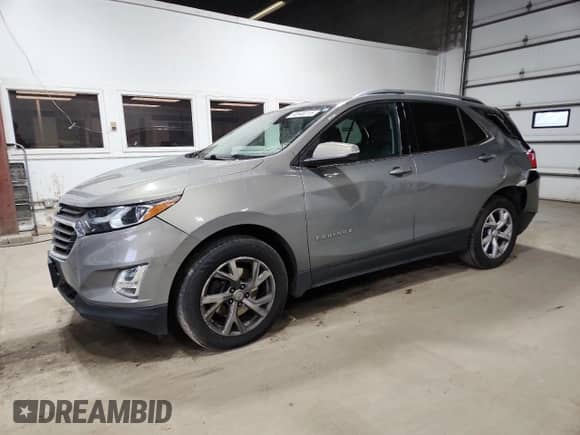 2019 Chevrolet Equinox LT with VIN 3GNAXVEX8KS570365, listed as a Copart auction lot 90946215 with 131,720 mi miles and Salvage title. Bid and sale history available at DreamBid. Image 1.