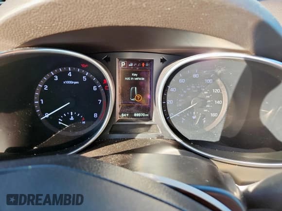 ✅ 2017 Hyundai Santa Fe 2.4L • VIN: 5XYZU3LB8HG410979 • Lot: 90727745. Wystawiony na Copart z przebiegiem 89 970 mil. Bezpłatny archiwum sprzedaży aukcyjnych z USA i szczegółowy raport historii pojazdu na DreamBid. Zdjęcie 9.