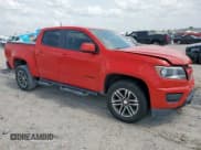 ✅ 2020 Chevrolet Colorado 2WD Work Truck • VIN: 1GCGSBEAXL1210061 • Lot: 65216385. Wystawiony na Copart z przebiegiem 69 737 mil. Bezpłatny archiwum sprzedaży aukcyjnych z USA i szczegółowy raport historii pojazdu na DreamBid. Zdjęcie 4.