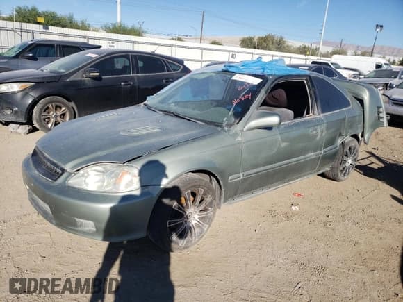 ✅ 2000 Honda Civic EX • VIN: 1HGEJ8245YL020497 • Лот: 71371755. Опубликован ранее на Copart с пробегом 181 511 миль. Бесплатный доступ к архиву аукционных продаж из США и подробный отчёт об истории автомобиля на DreamBid. Изображение 1.