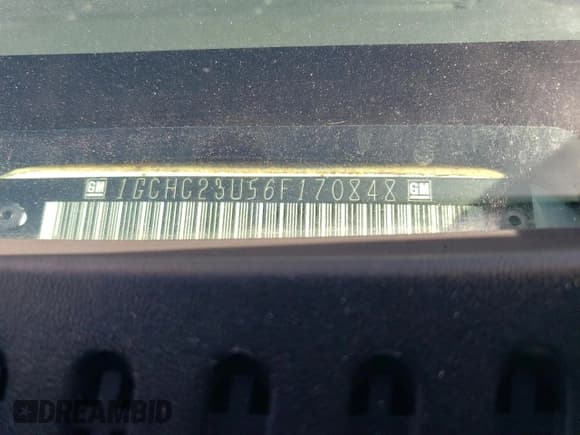 ✅ 2006 Chevrolet Silverado 2500HD Work Truck • VIN: 1GCHC23U56F170848 • Лот: 46299625. Опубликован ранее на Copart с пробегом 259 631 миль. Бесплатный доступ к архиву аукционных продаж из США и подробный отчёт об истории автомобиля на DreamBid. Изображение 12.