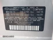 ✅ 2014 Hyundai Azera • VIN: KMHFG4JGXEA350953 • Lot: 43634144. Listed on IAAI with 192,563 mi. Free auction sales archive from the USA and detailed vehicle history report at DreamBid. Image 9.