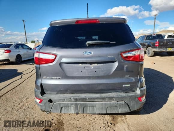 ✅ 2019 Ford EcoSport SE • VIN: MAJ3S2GE3KC304256 • Lot: 86660425. Wystawiony na Copart z przebiegiem Nie podano. Bezpłatny archiwum sprzedaży aukcyjnych z USA i szczegółowy raport historii pojazdu na DreamBid. Zdjęcie 6.