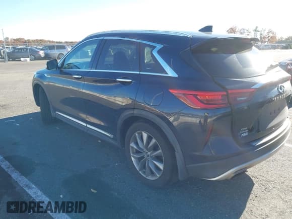 ✅ 2019 Infiniti QX50 Luxe • VIN: 3PCAJ5M3XKF140855 • Лот: 43612620. Опубликован ранее на IAAI с пробегом 113 047 миль. Бесплатный доступ к архиву аукционных продаж из США и подробный отчёт об истории автомобиля на DreamBid. Изображение 3.