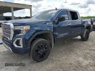 ✅ 2020 GMC Sierra 1500 Denali • VIN: 3GTP8FEDXLG240226 • Lot: 76235554. Listed on Copart with 57,260 mi. Free auction sales archive from the USA and detailed vehicle history report at DreamBid. Image 1.