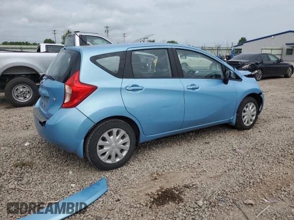 ✅ 2015 Nissan Note S • VIN: 3N1CE2CP8FL388774 • Lot: 60916835. Listed on Copart with 51,184 mi. Free auction sales archive from the USA and detailed vehicle history report at DreamBid. Image 3.