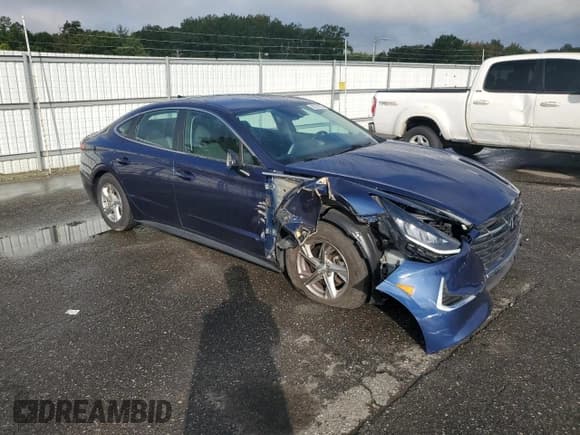 ✅ 2021 Hyundai Sonata SE • VIN: 5NPEG4JA2MH072083 • Lot: 80721815. Listed on Copart with 75,721 mi. Free auction sales archive from the USA and detailed vehicle history report at DreamBid. Image 4.