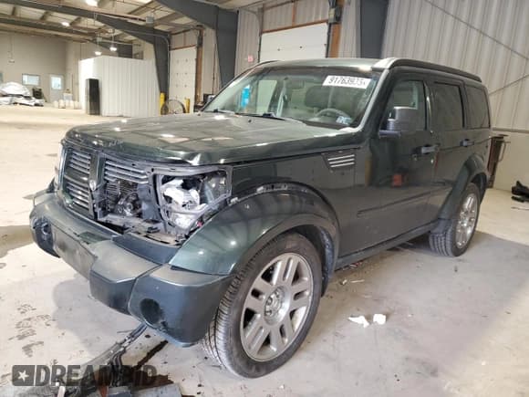 ✅ 2010 Dodge Nitro Heat • VIN: 1D4PU4GKXAW172233 • Lot: 91763935. Listed on Copart with 148,387 mi. Free auction sales archive from the USA and detailed vehicle history report at DreamBid. Image 1.