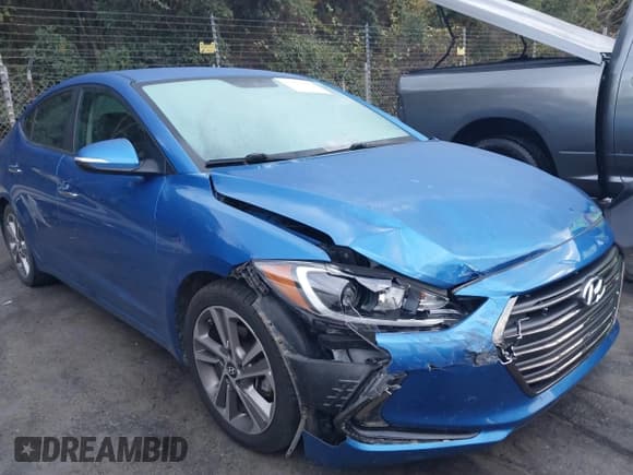 ✅ 2017 Hyundai Elantra Limited • VIN: 5NPD84LF6HH007292 • Lot: 43420084. Listed on IAAI with 103,502 mi. Free auction sales archive from the USA and detailed vehicle history report at DreamBid. Image 6.