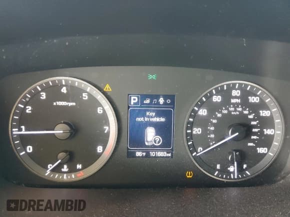 ✅ 2017 Hyundai Sonata Sport • VIN: 5NPE34AF2HH571706 • Lot: 44155203. Listed on Copart with 101,683 mi. Free auction sales archive from the USA and detailed vehicle history report at DreamBid. Image 9.