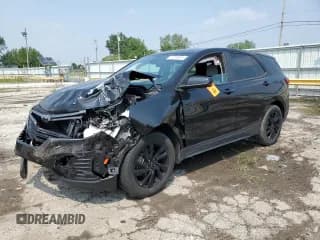 ✅ 2024 Chevrolet Equinox LS • VIN: 3GNAXSEG2RL140270 • Лот: 67028835. Опубликован ранее на Copart с пробегом Не указан. Бесплатный доступ к архиву аукционных продаж из США и подробный отчёт об истории автомобиля на DreamBid. Изображение 1.