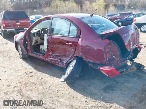 ✅ 2008 Hyundai Accent GLS • VIN: KMHCN46C38U192148 • Лот: 41955241. Опубликован ранее на IAAI с пробегом 361 248 миль. Бесплатный доступ к архиву аукционных продаж из США и подробный отчёт об истории автомобиля на DreamBid. Изображение 3.