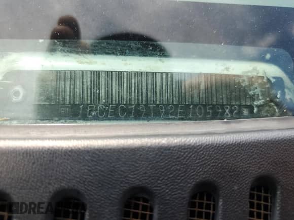 2002 Chevrolet Silverado 1500 with VIN 1GCEC19T92E105982, listed as a Copart auction lot 68452954 with Not provided miles and Salvage title. Bid and sale history available at DreamBid. Image 12.