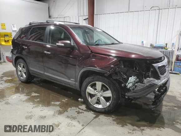 ✅ 2012 Kia Sorento EX • VIN: 5XYKUCA61CG247365 • Lot: 44163095. Listed on Copart with 158,871 mi. Free auction sales archive from the USA and detailed vehicle history report at DreamBid. Image 4.