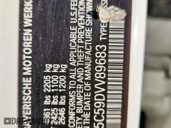 ✅ 2013 BMW X1 xDrive35i • VIN: WBAVM5C59DVV89683 • Lot: 86474275. Listed on Copart with 148,149 mi. Free auction sales archive from the USA and detailed vehicle history report at DreamBid. Image 13.