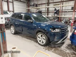 ✅ 2023 Volkswagen Atlas SE • VIN: 1V2HP2CA0PC516123 • Lot: 42103856. Listed on IAAI with 28,218 mi. Free auction sales archive from the USA and detailed vehicle history report at DreamBid. Image 1.