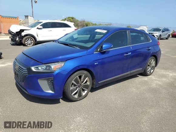 2019 Hyundai Ioniq Limited с VIN KMHC85LC8KU142936, выставлен на аукционе Copart как лот 57748884 с пробегом 106 558 миль миль и На запчасти • Non repairable. История ставок и продаж доступна на DreamBid. Изображение 1.