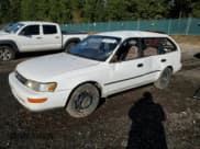 ✅ 1993 Toyota Corolla • VIN: JT2AE09W5P0029686 • Lot: 47847195. Listed on Copart with 203,846 mi. Free auction sales archive from the USA and detailed vehicle history report at DreamBid. Image 1.