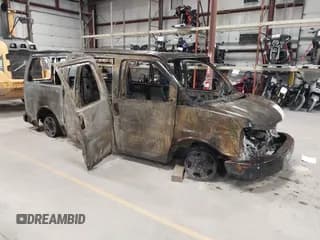 ✅ 2005 Chevrolet Express Passenger • VIN: 1GNFG15T751202874 • Lot: 42312263. Listed on IAAI with Not provided. Free auction sales archive from the USA and detailed vehicle history report at DreamBid. Image 1.