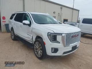✅ 2023 GMC Yukon Denali • VIN: 1GKS2DKLXPR466756 • Lot: 42120129. Listed on IAAI with 16,022 mi. Free auction sales archive from the USA and detailed vehicle history report at DreamBid. Image 1.