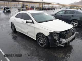 2016 Mercedes-Benz CLA 250 with VIN WDDSJ4EB5GN363730, listed as a IAAI auction lot 43422536 with 123,649 mi miles and . Bid and sale history available at DreamBid. Image 1.