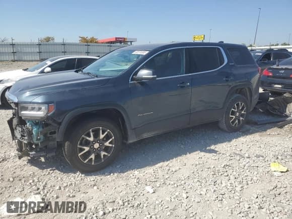✅ 2020 GMC Acadia SLE • VIN: 1GKKNKLA9LZ204889 • Lot: 80574995. Listed on Copart with 125,778 mi. Free auction sales archive from the USA and detailed vehicle history report at DreamBid. Image 1.