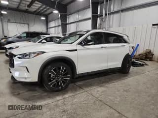 ✅ 2022 Infiniti QX50 Luxe • VIN: 3PCAJ5BB5NF117675 • Lot: 80257255. Listed on Copart with 35,044 mi. Free auction sales archive from the USA and detailed vehicle history report at DreamBid. Image 1.