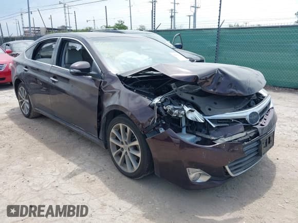 ✅ 2015 Toyota Avalon Limited • VIN: 4T1BK1EB5FU166255 • Lot: 42476715. Listed on IAAI with 76,644 mi. Free auction sales archive from the USA and detailed vehicle history report at DreamBid. Image 1.
