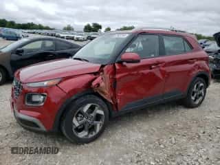 2024 Hyundai Venue SEL with VIN KMHRC8A32RU313087, listed as a Copart auction lot 67907254 with 9,966 mi miles and Salvage title. Bid and sale history available at DreamBid. Image 1.